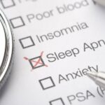 treatment for sleep apnea marked on a medical record with Cary Family Dental