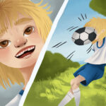 pediatric dental emergency, child hit in face with soccer ball